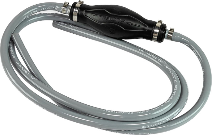 Шланг топливный с грушей без переходников (C44645)